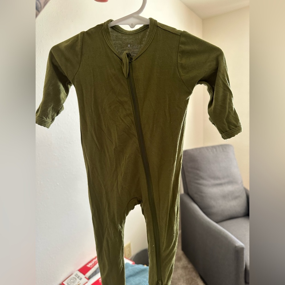 Olive kyte babg footie